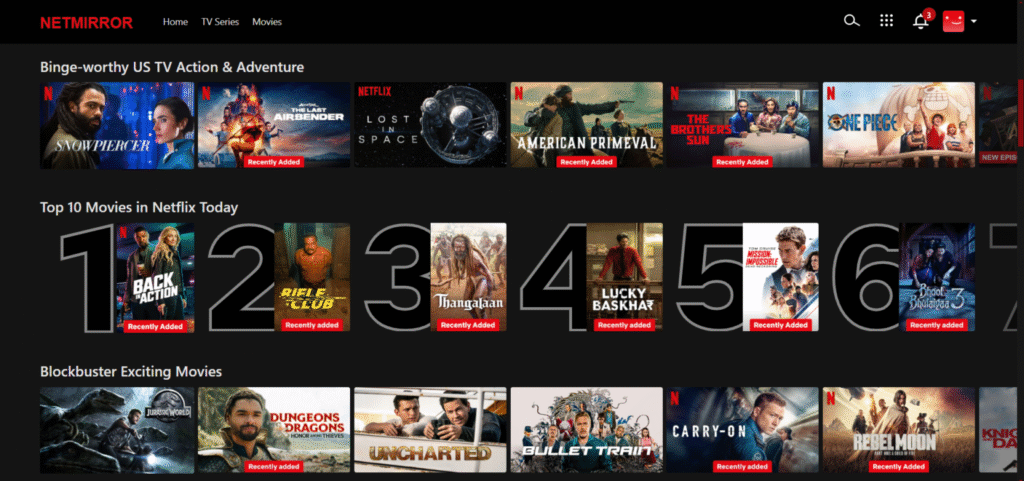 netmirror pc version