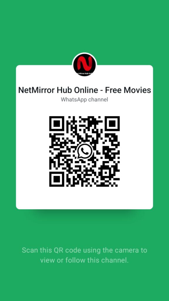netmirror whatsapp channel